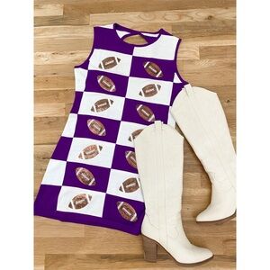 Queen of Sparkles | Football Dress.